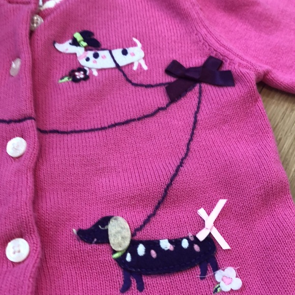 Heartstrings Baby Cardigan Sweater & legging. - Picture 4 of 9